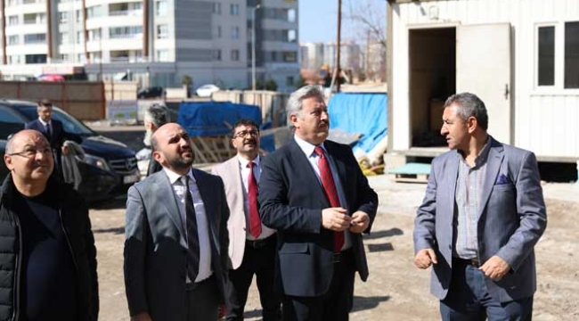 Başkan Palancıoğlu, Yıldırım Beyazıt Mahallesi Kentsel Dönüşüm Dairelerini İnceledi