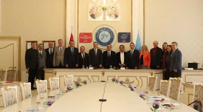 Erciyes Üniversitesi ile Gazi Üniversitesi Arasında İş Birliği Protokolü İmzalandı