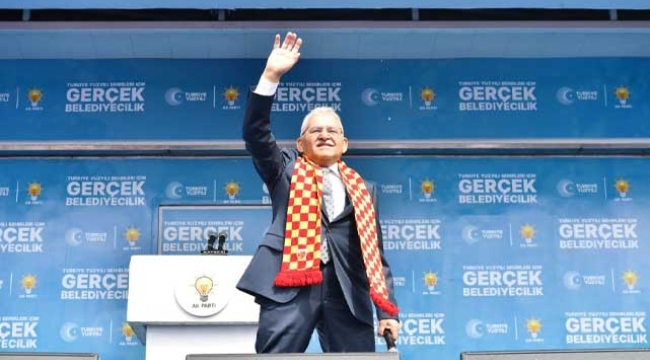 Başkan Büyükkılıç'tan Büyük Kayseri Mitingi'nde "Güç ve Dayanışma" Vurgusu