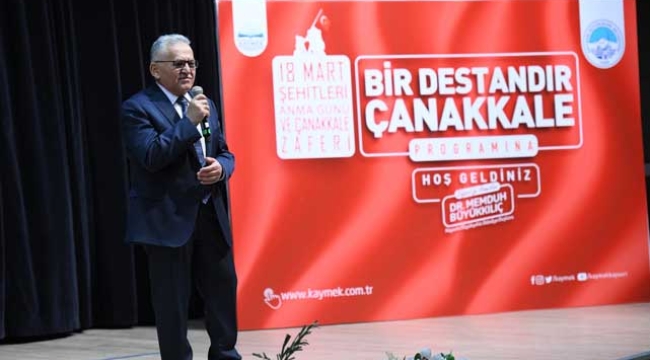 Başkan Büyükkılıç'tan "Çanakkale Deniz Zaferi" Mesajı