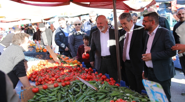 Başkan Çolakbayrakdar'dan yeni pazar yerleri müjdesi
