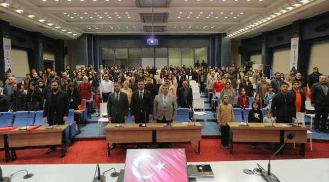 Büyükşehir'in İstiklal Marşı Okuma Yarışması Ödül Töreni Gerçekleştirildi
