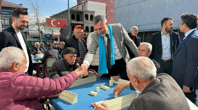 Yurder Şahin Argıncık'ta Esnaf ve Vatandaşlarla Görüştü 