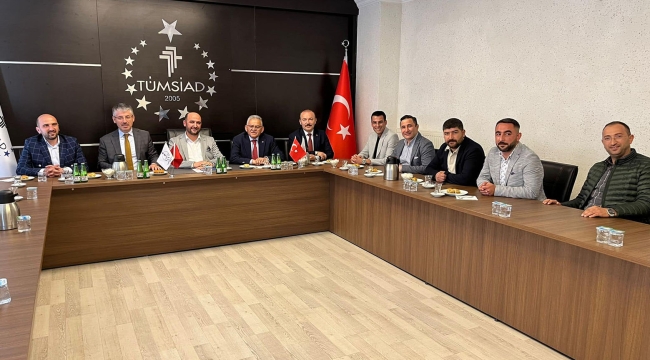 Başkandan Tümsiad Kayseri Şubesi'ne Bayram Ziyareti
