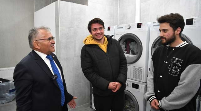 Genç Dostu Başkan Büyükkılıç'ın Çamaşır Yıkama Merkezi Projesi Türkiye'ye Örnek Gösteriliyor