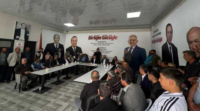 Milletvekili Baki Ersoy Pınarbaşı'nda Millet-Vekil Buluşması Gerçekleştirdi