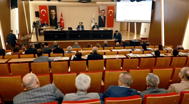 Talas'ta Yeni Dönem İlk Meclis Toplantısı