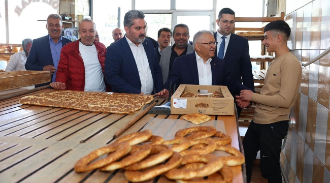 Başkan Büyükkılıç'tan Pınarbaşı'da Esnaf Ziyareti