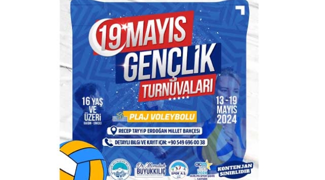 Büyükşehir'den 19 Mayıs'a Özel "Plaj Voleybolu" Turnuvası