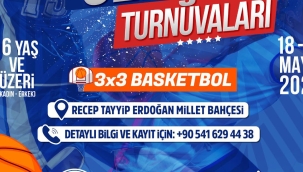 Gençlik ve Spor Bayramı'na Özel "3x3 Basketbol" Turnuvası