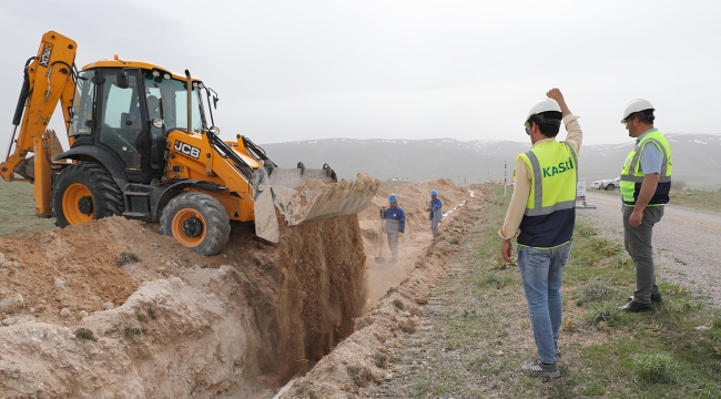 "Pınarbaşı'da 11,3 milyon liralık içme suyu hattı imalatı gerçekleştiriyoruz"